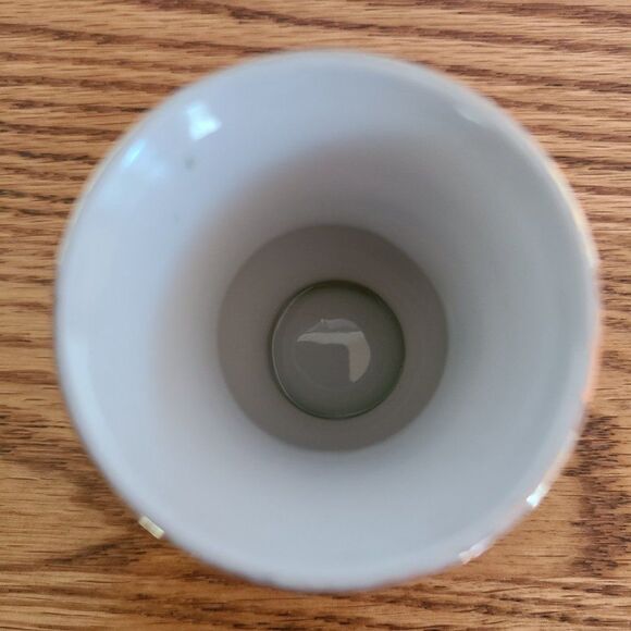 M Elfinware Germany Urn Shaped Mini Bud Vase Flowers With Gold Trim Bottom Stamp - Picture 9 of 10